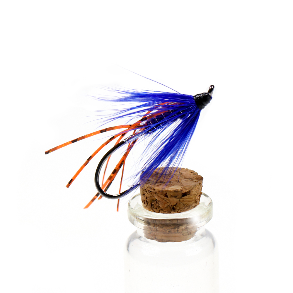 #2 #4 #6 Blue Classic Steelhead Wet Fly