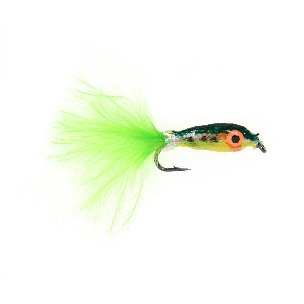 #10 3D Fish Eyes Mini Baitfish Minnows Trout Fly