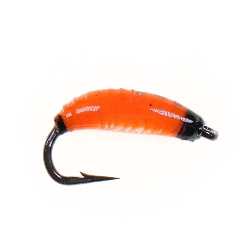 Epoxy Nymph Scud Bug Worm Flies Caddis Larvae Rocky River Trout Bass Fishing Flies Artificial Insect Bait Lure