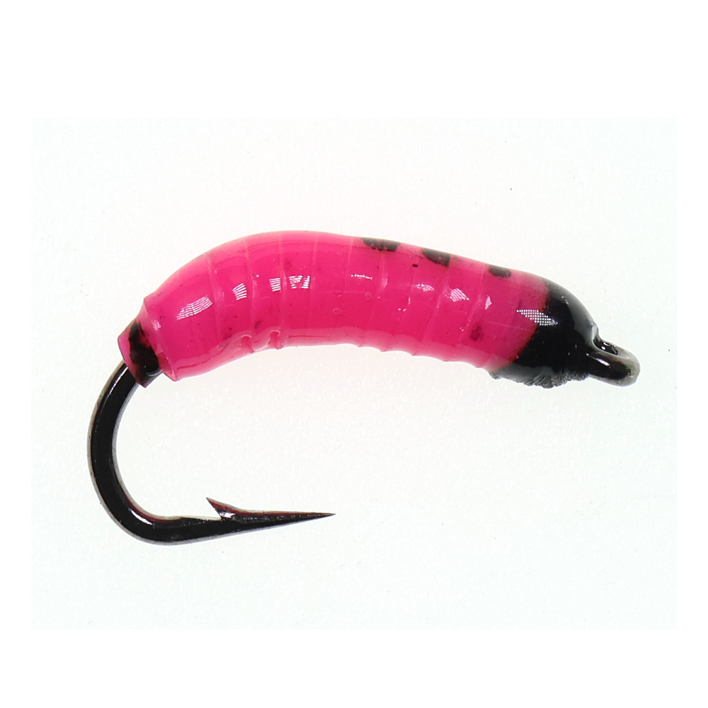 Epoxy Nymph Scud Bug Worm Flies Caddis Larvae Rocky River Trout Bass Fishing Flies Artificial Insect Bait Lure