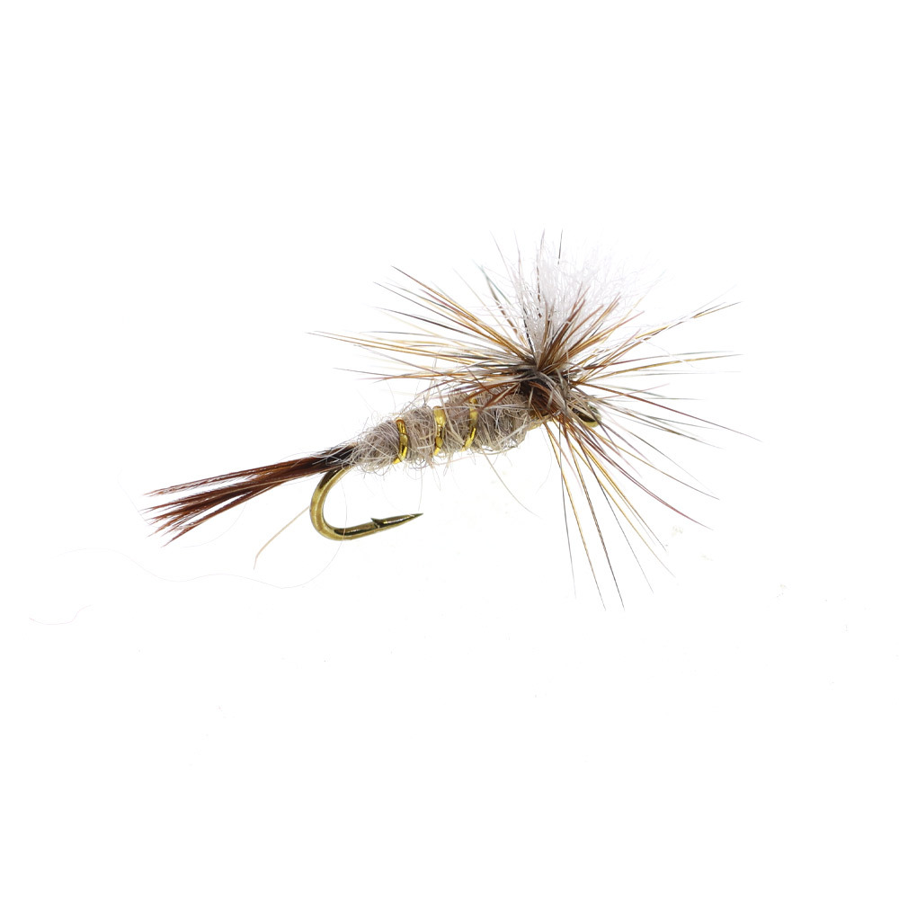 Brown Hackle Parachute Adams Dry Fly