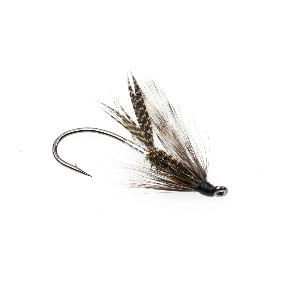 #2 #4 #6 Silver Hilton Wet Fly