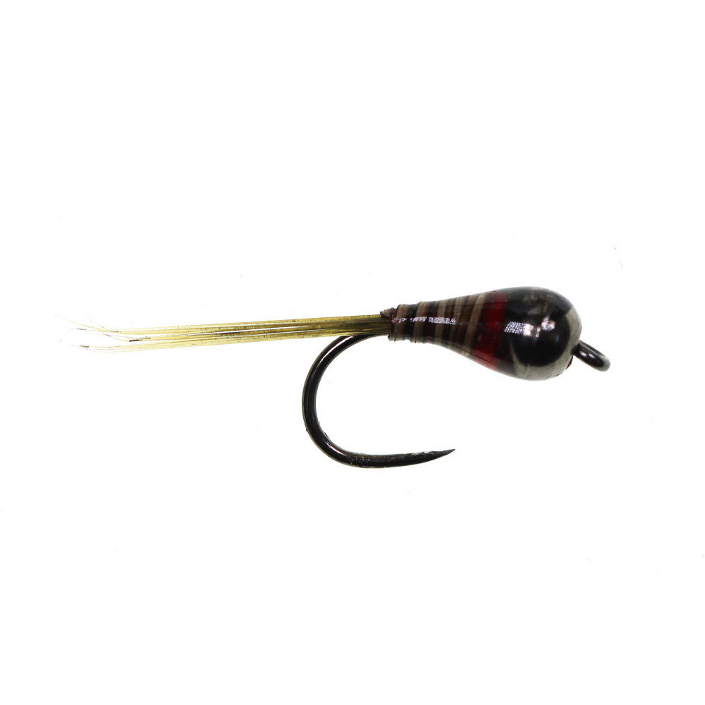 #18 Brass bead Head or Tungsten Bead Head Barbless Perdigon Nymphs Fly