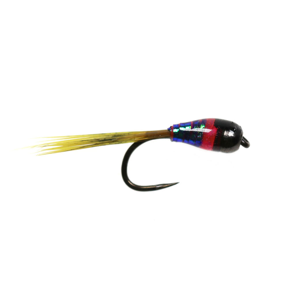 #18 Brass bead Head or Tungsten Bead Head Barbless Perdigon Nymphs Fly