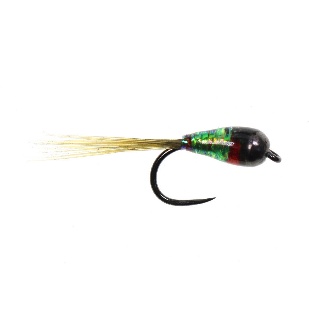 #18 Brass bead Head or Tungsten Bead Head Barbless Perdigon Nymphs Fly
