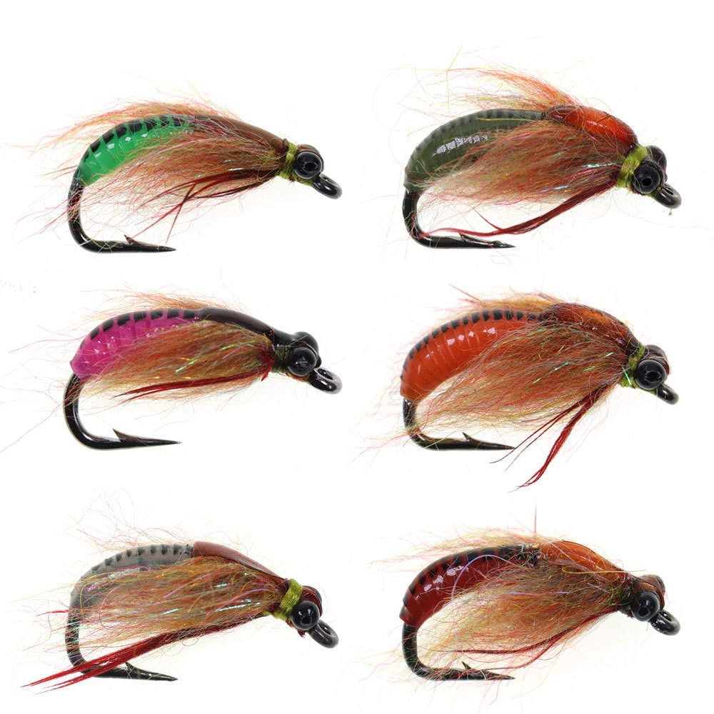#8 Caddis Pupae Scud Nymph Fly