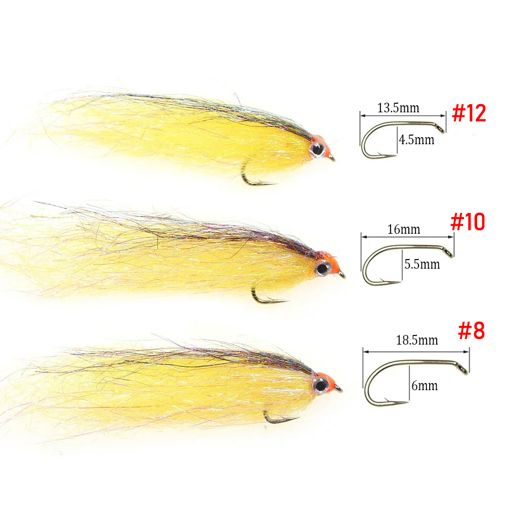 Wounded  EP Silky Fiber Minnow Fly