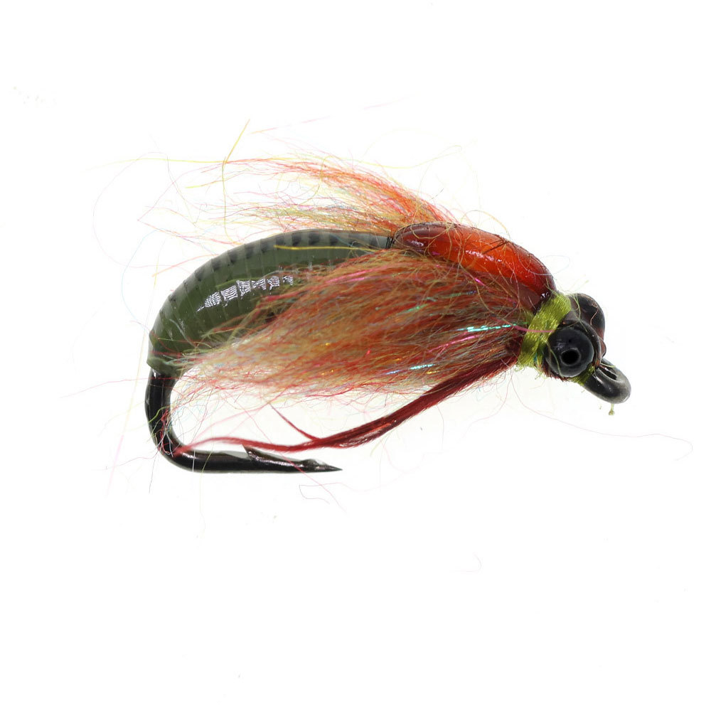 #8 Caddis Pupae Scud Nymph Fly