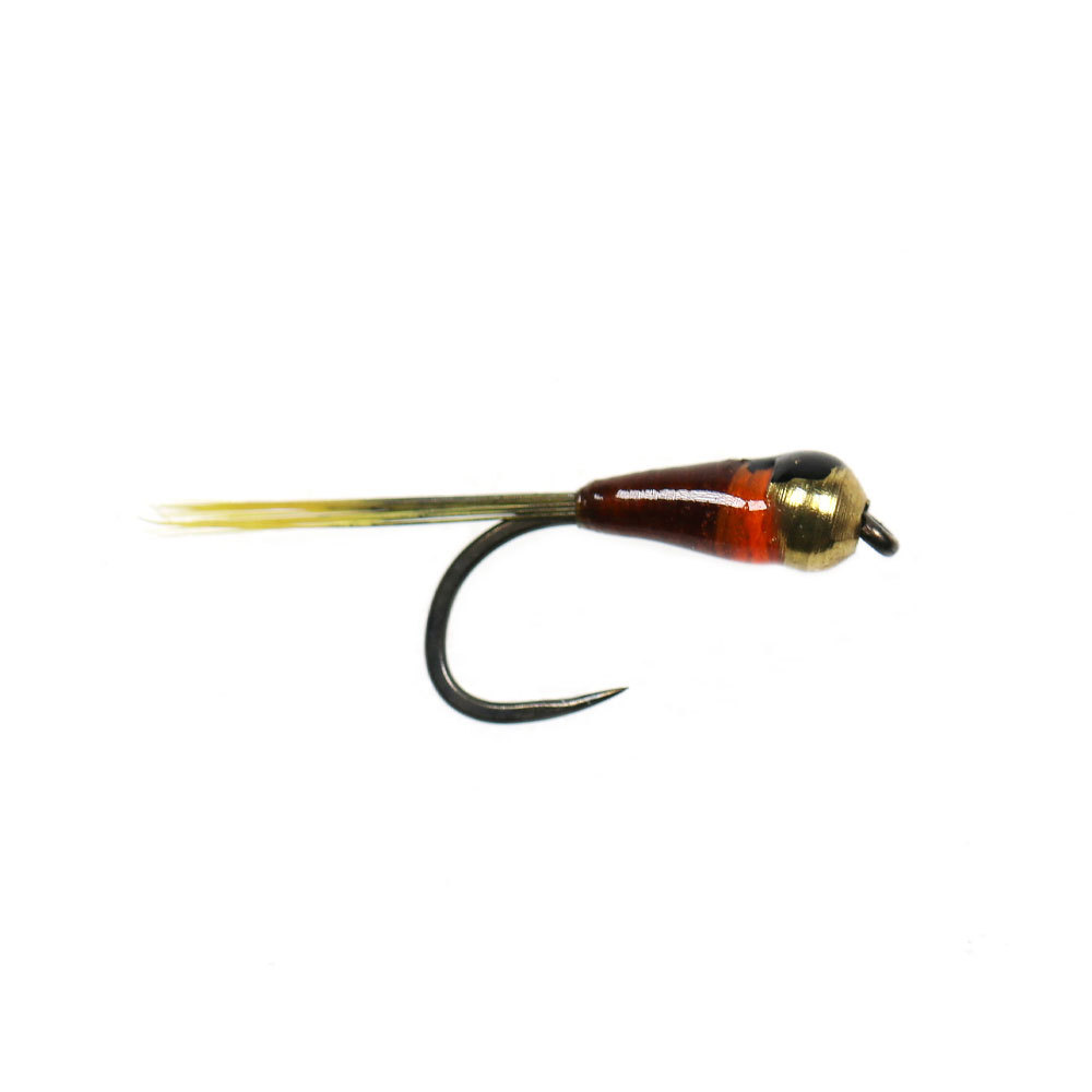 #18 Brass bead Head or Tungsten Bead Head Barbless Perdigon Nymphs Fly