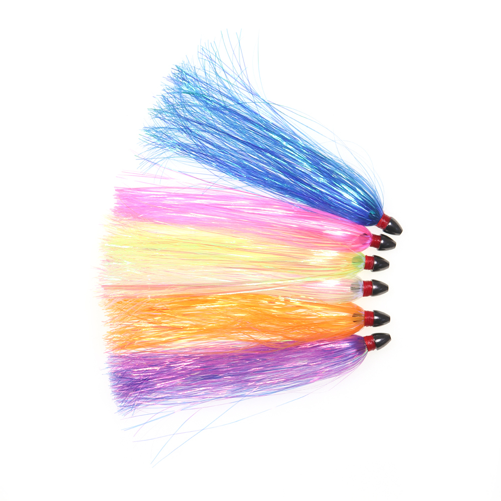 Multicolor Tungsten Head Flash Tail Fishing Lures