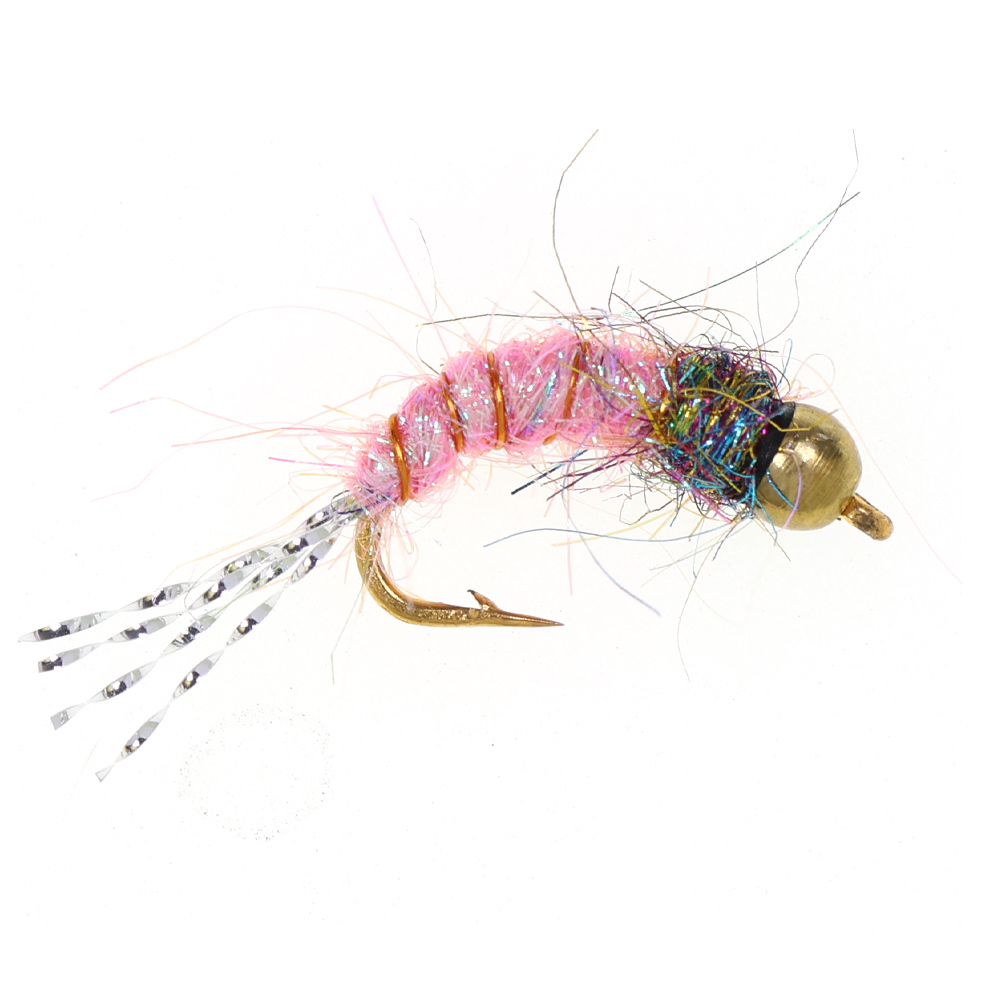 12# Bead Head Caddis Pupa Nymph Fly Fishing Flies