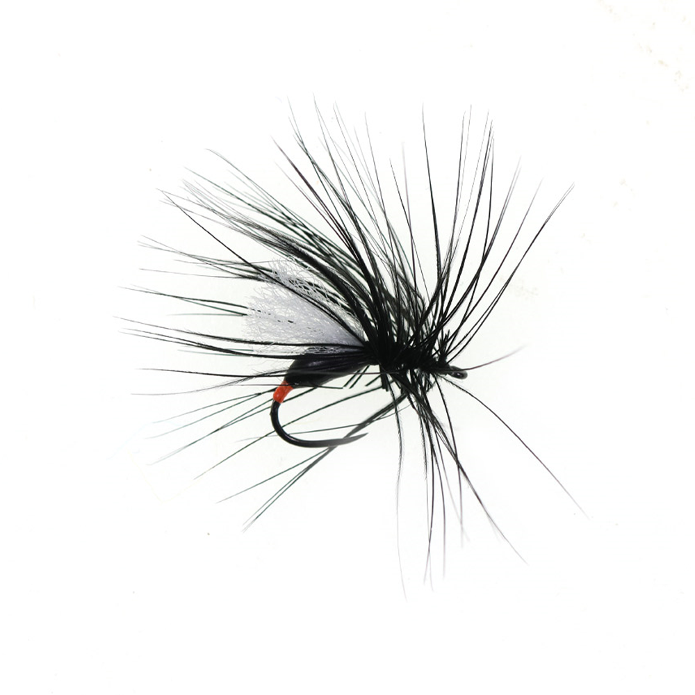 #12 Winged Black Ant Dry Fly