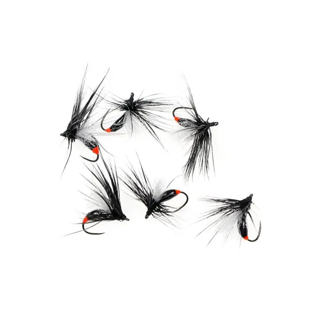 #12 Winged Black Ant Dry Fly