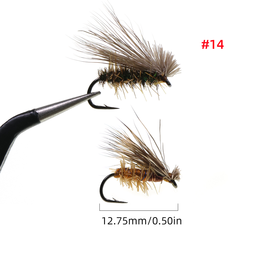 #14 Elk Hair Caddis Fly