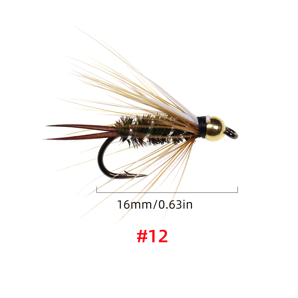 #12 Brass Bead Head Prince Nymph