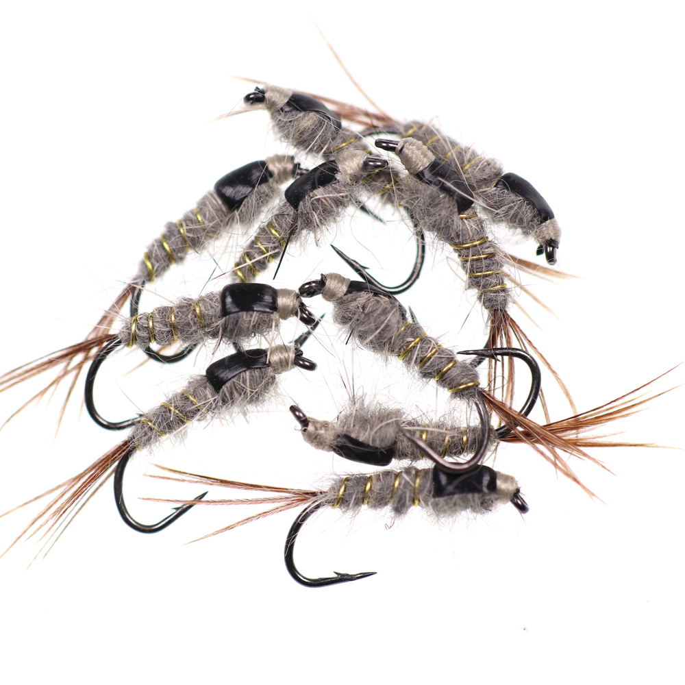 #12 Pheasant Tail Hare’s Ear Nymph Fly