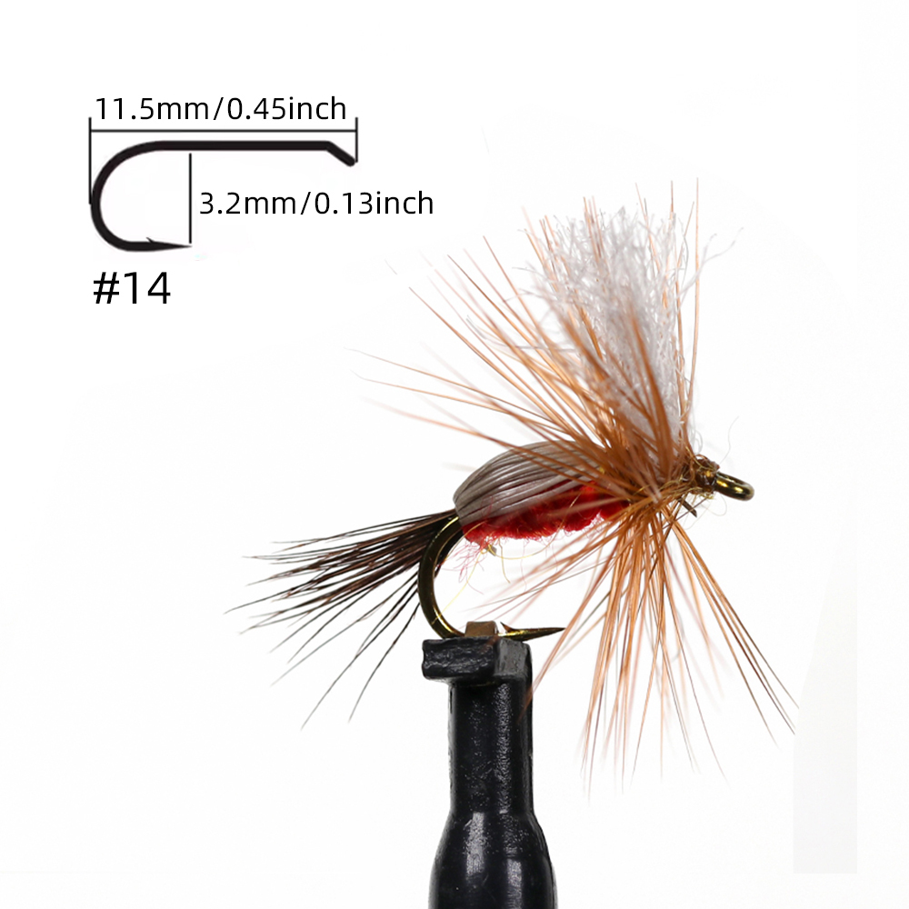 Red Humpy Dry Fly