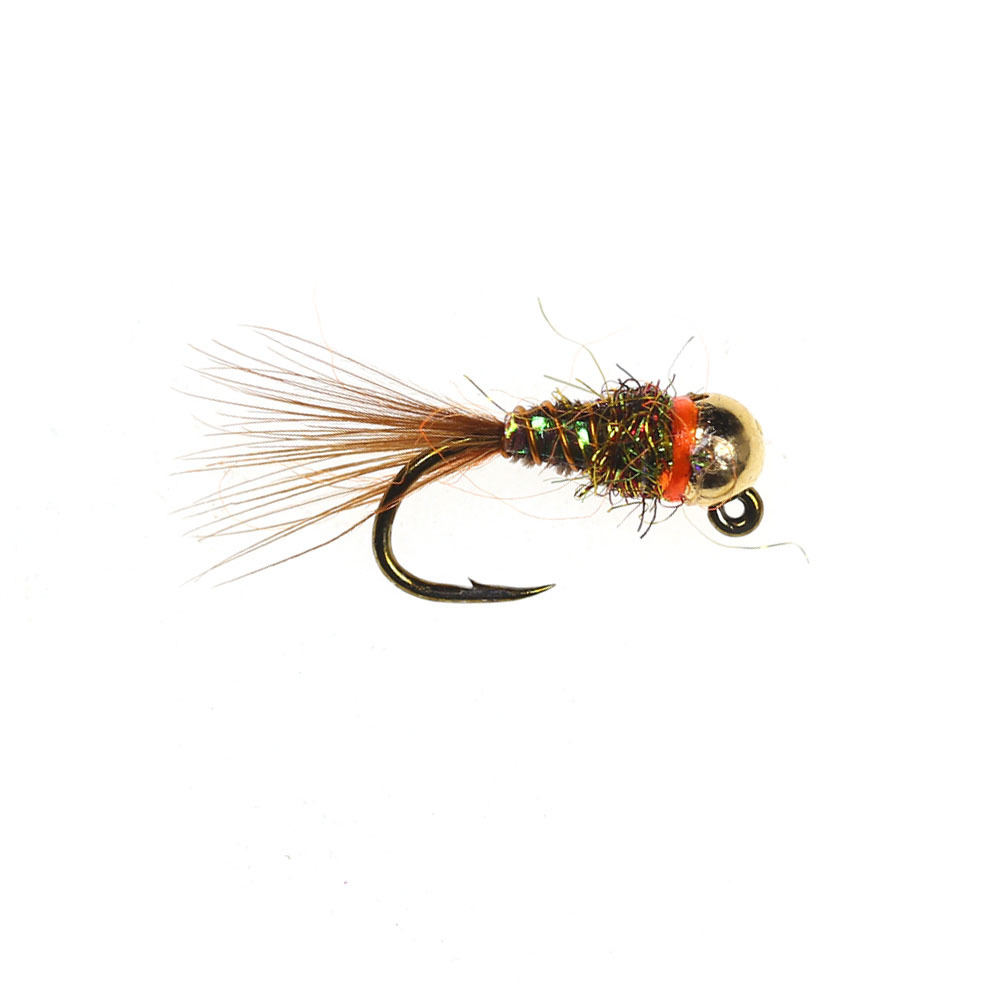 Orange Wet Euro Perdigon Nymph