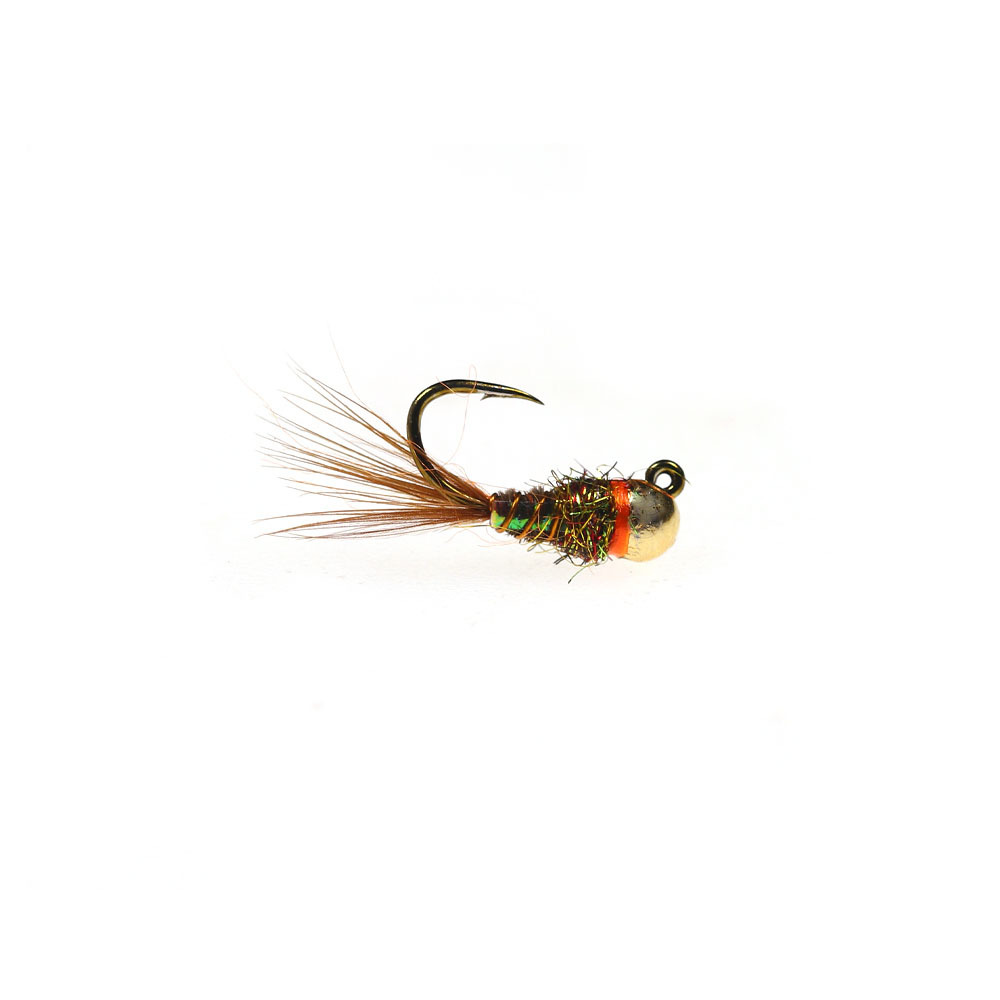 Orange Wet Euro Perdigon Nymph