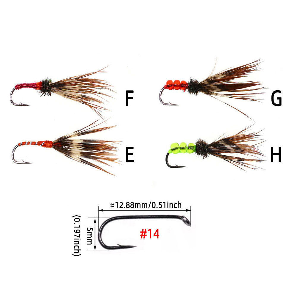 #12 #14 Tenkara Flies