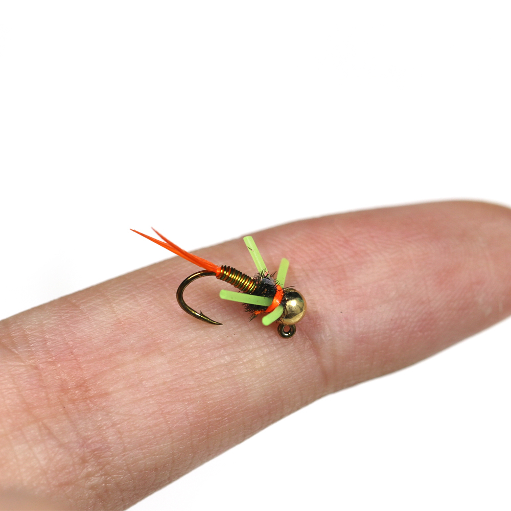 Chartreuse Rubber Leg Wet Euro Nymph
