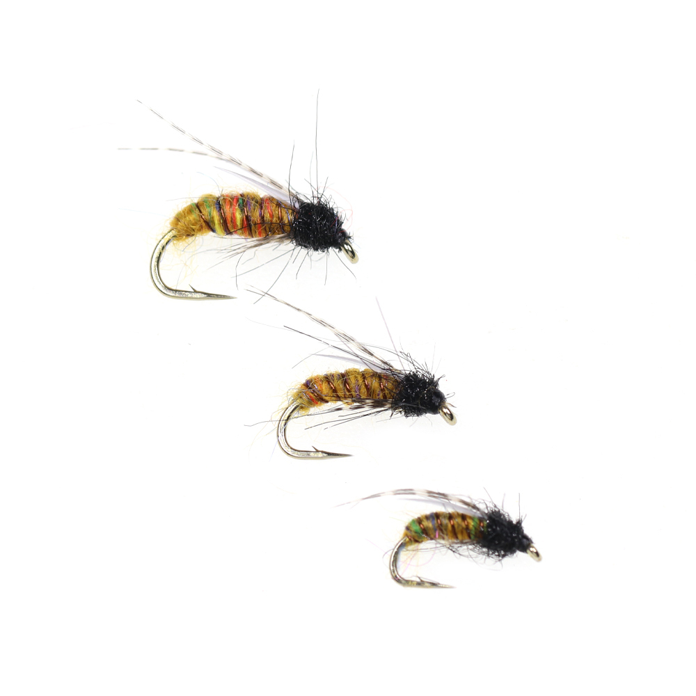 #10~#14 Partridge Soft Hackle Nymph Caddis Pupa Fly