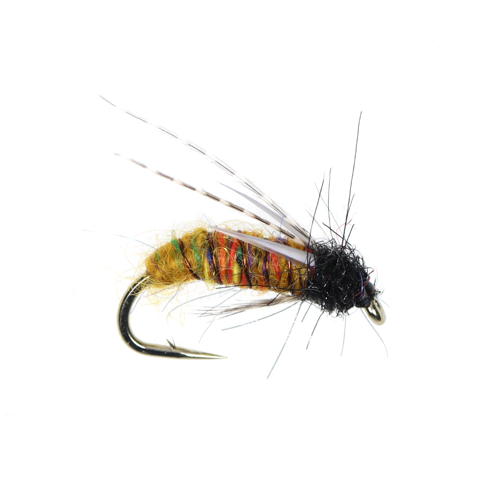 #10~#14 Partridge Soft Hackle Nymph Caddis Pupa Fly