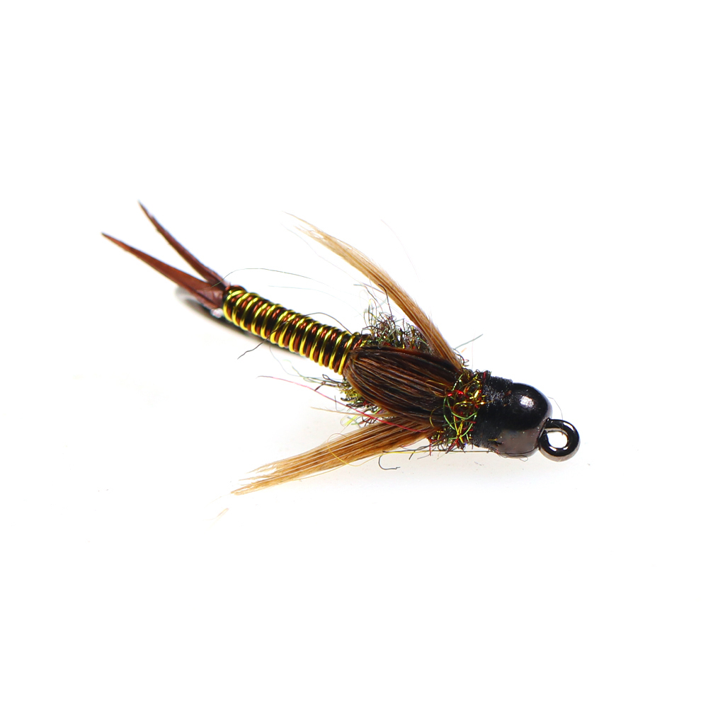 Brass Bead Head Stonefly Nymph Wet Fly
