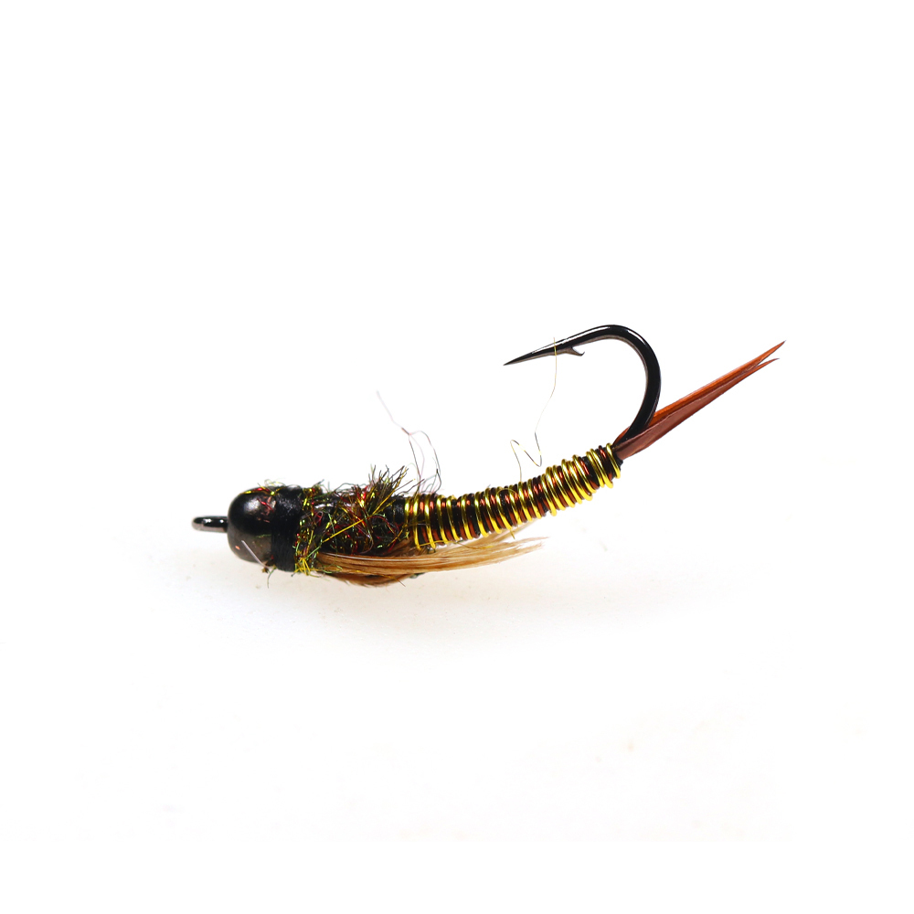 Brass Bead Head Stonefly Nymph Wet Fly
