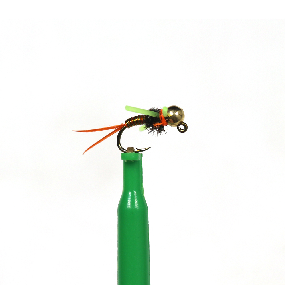 Chartreuse Rubber Leg Wet Euro Nymph