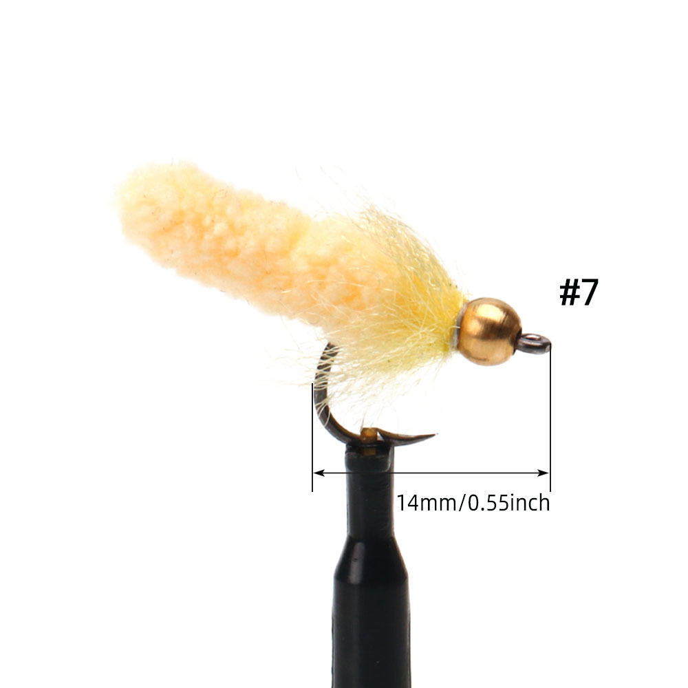 #7 Brass Bead Head Mop Fly