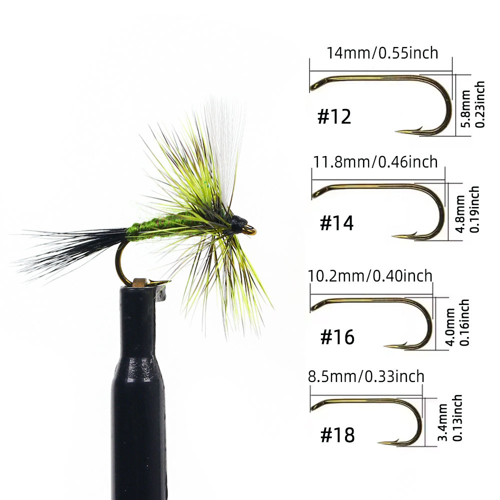 Green Adams Dry Fly