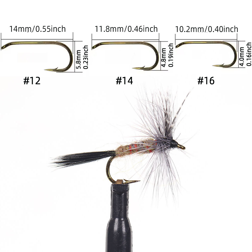 Colorful Body Adams Dry Fly
