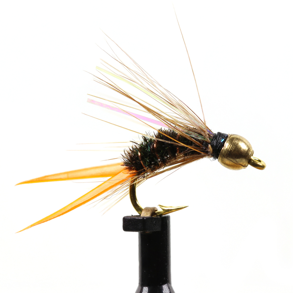 #12  Brass Bead Head Psycho Prince Nymph Fly