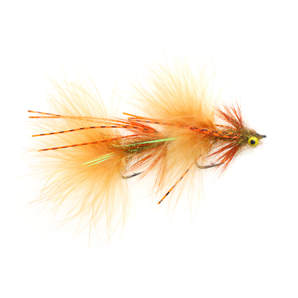 Circus Peanut Articulated Streamer Fly