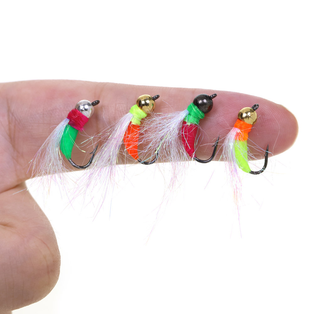 #8 Tungsten Beadhead Ice Fishing Wet Nymph