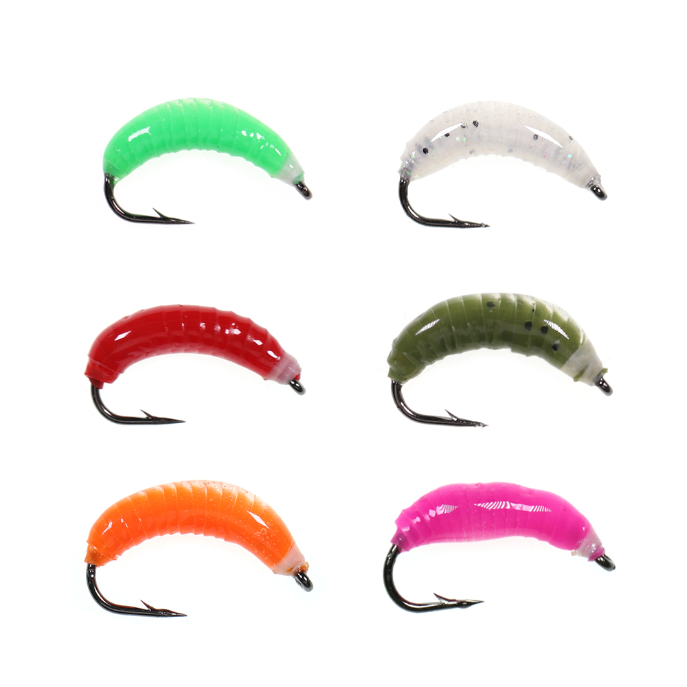 #8 #10 Ice Fishing Scud Bug Worm Fly