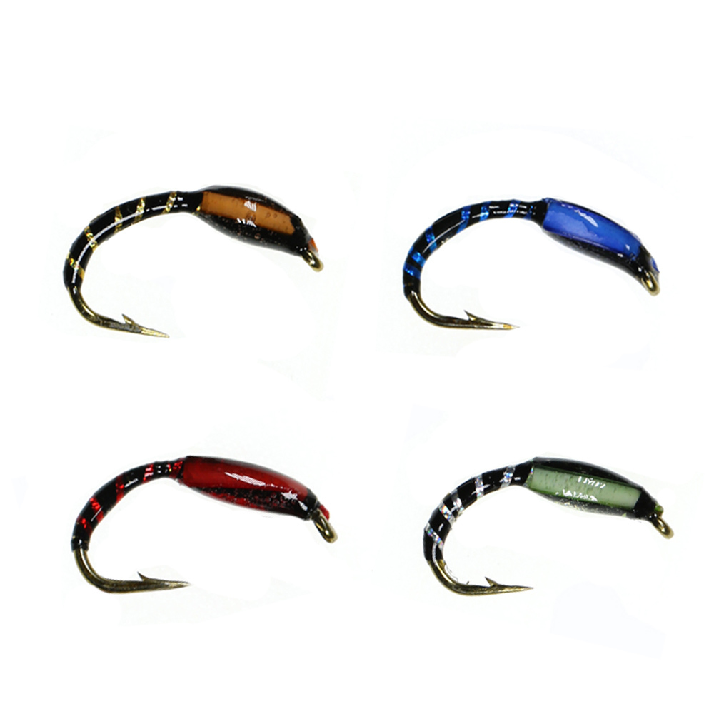 #12 #14 #16  Epoxy Nymph Flies Midge Fly Fishing Flies