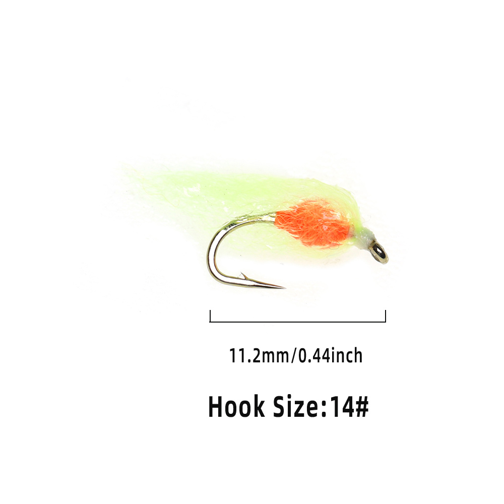 #14  Glow Bug Salmon Egg Fly