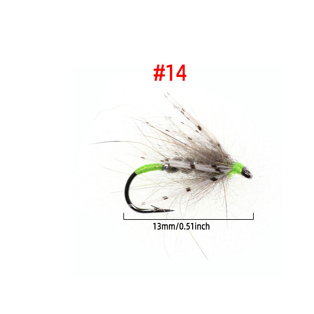 #14 Soft Hackle Wet Tenkara Nymph Fly