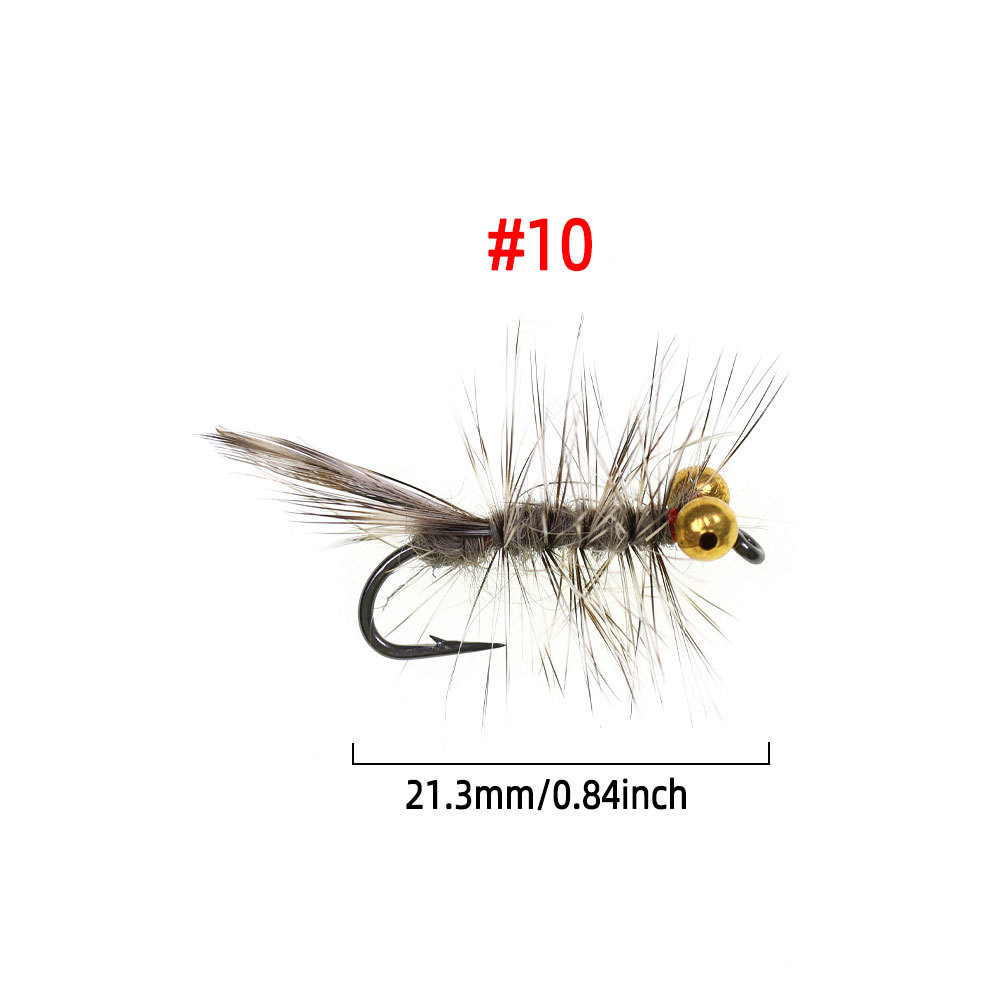 #10 Bead Chain Eyes Nymph Streamer Fly