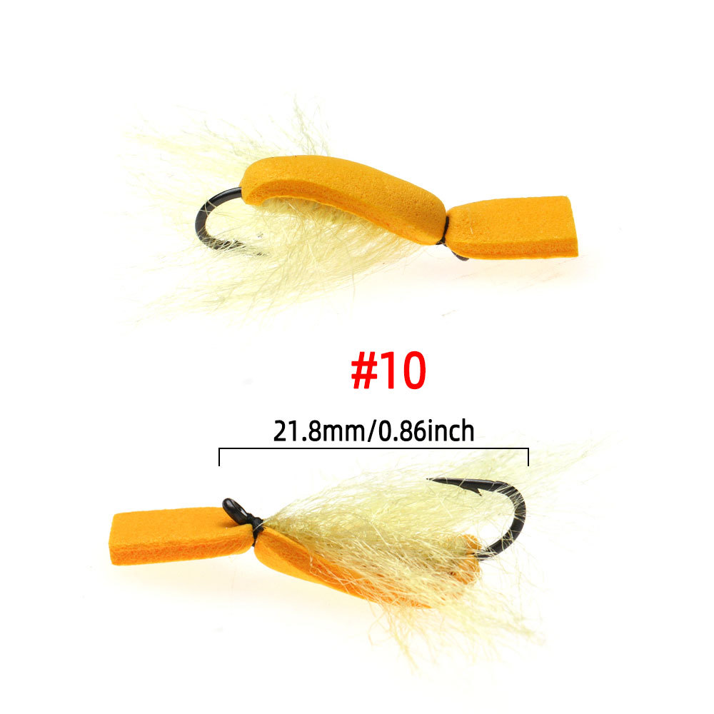 #10 Floating Foam Beetle Fly Dry Fly