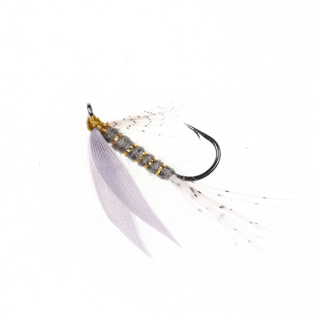 #14 Grey Drake Wing Pheasant Tippets Tail Wet Fly