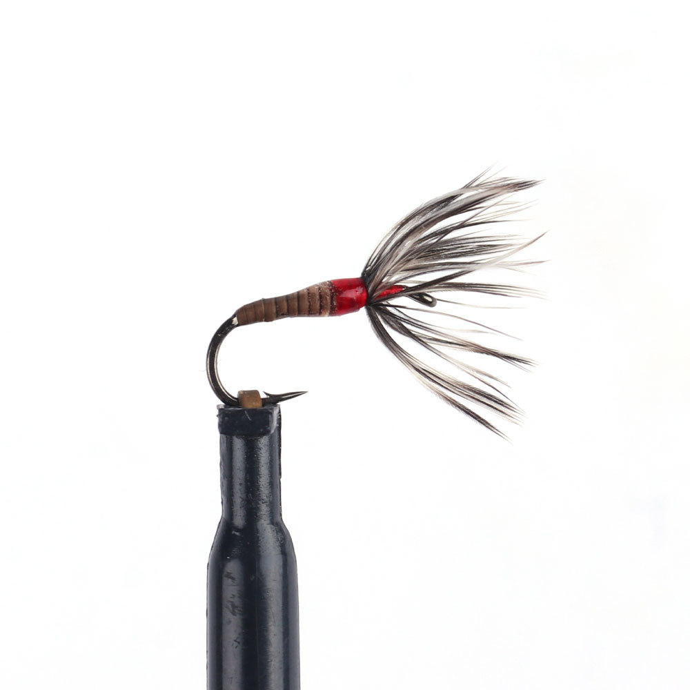 #14 #16 #18 Epoxy Tenkara Flies Parachute Grizzly Hackle Dry Flies
