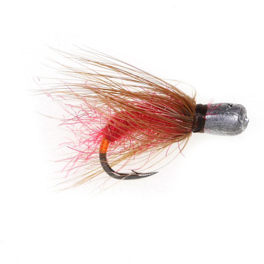 #6 #8 #10 #12 Weighted Buggy Worm Ice Jig Fly