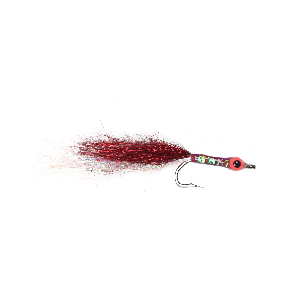 #4 #6 #8 Luminous 3D Fish Eye Epoxy Minnow Streamer Fly