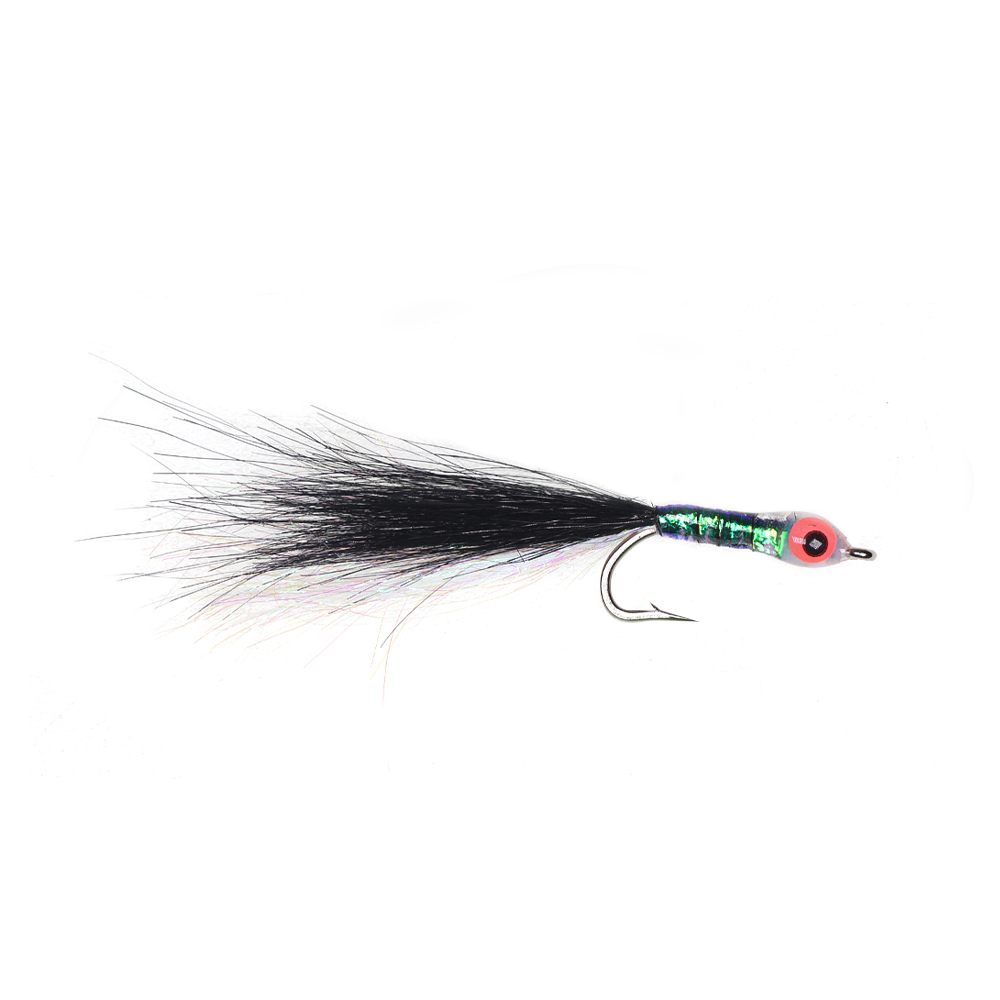 #4 #6 #8 Luminous 3D Fish Eye Epoxy Minnow Streamer Fly