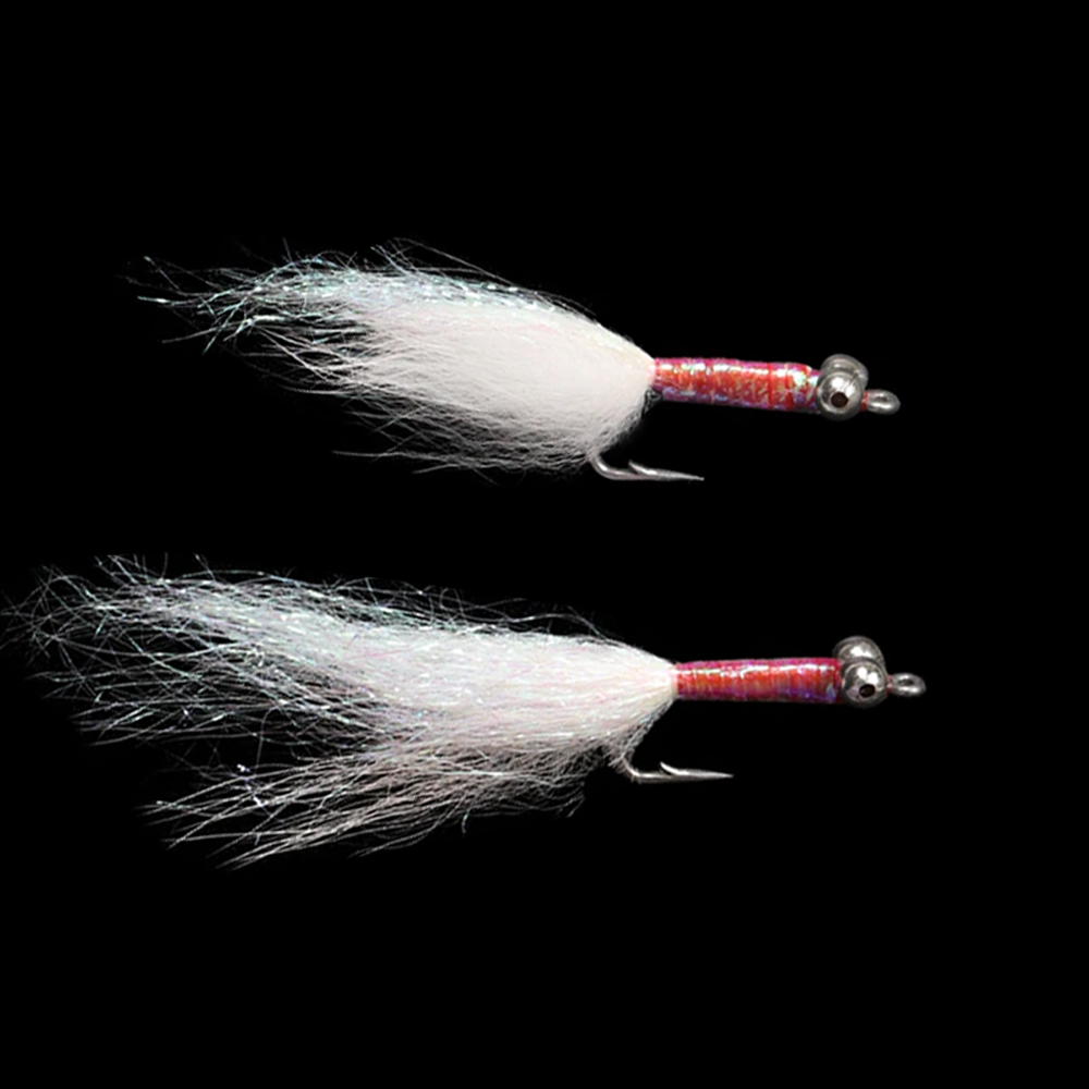 #4 #6 #8 #10 Chain Bead Eye Minnow Streamers Fly