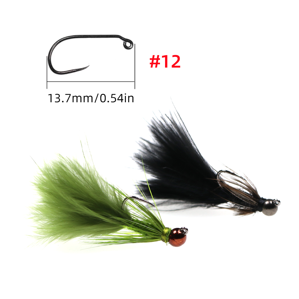 #12 Tungsten Bead Head Woolly Bugger
