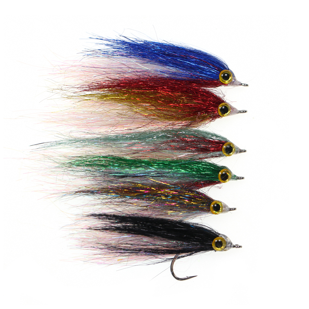 #12 #13 #14 #15  Ice Dubbing Baitfish Wounded Minnow Fly